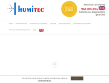 Tablet Screenshot of humitec.es